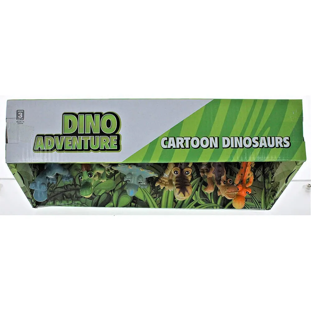 Adventure Planet Cartoon Dinosaurs Figures