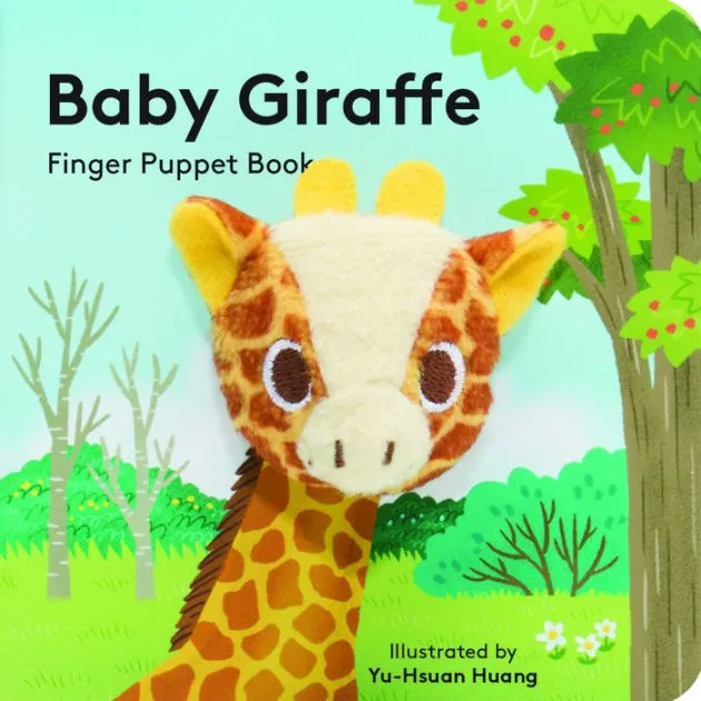 Baby Giraffe - Finger Puppet Book