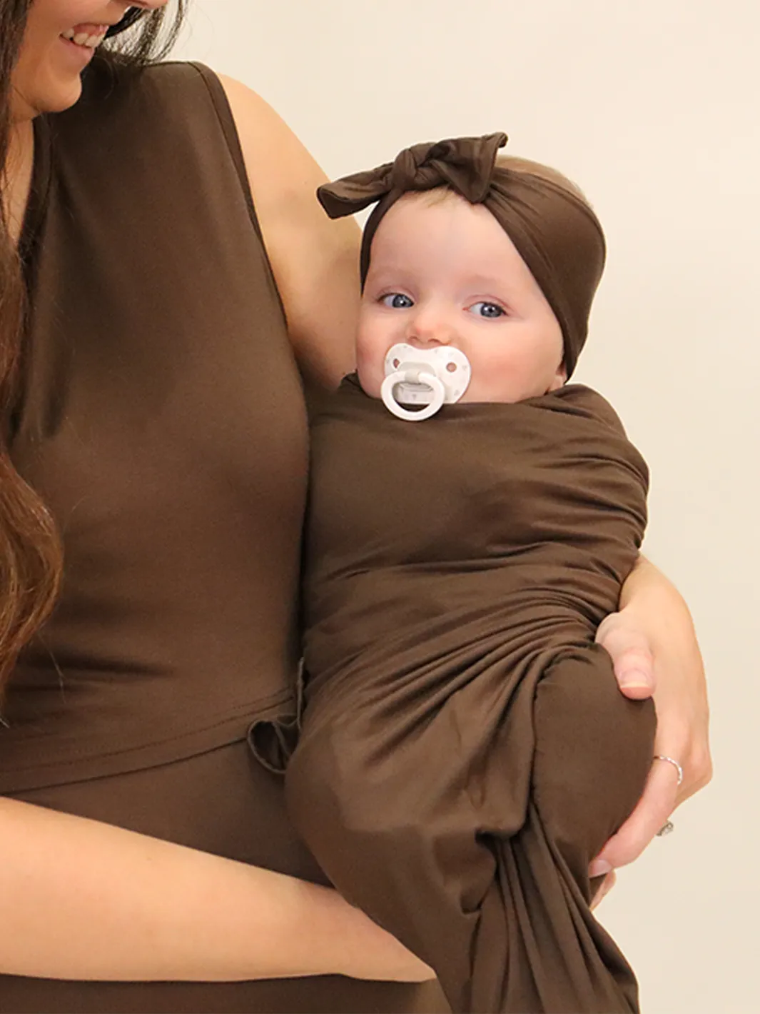 Baby Swaddle Set: Mocha (Limited Edition)