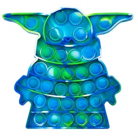 Baby Yoda Rainbow Pop Fidget (colors and styles may vary)