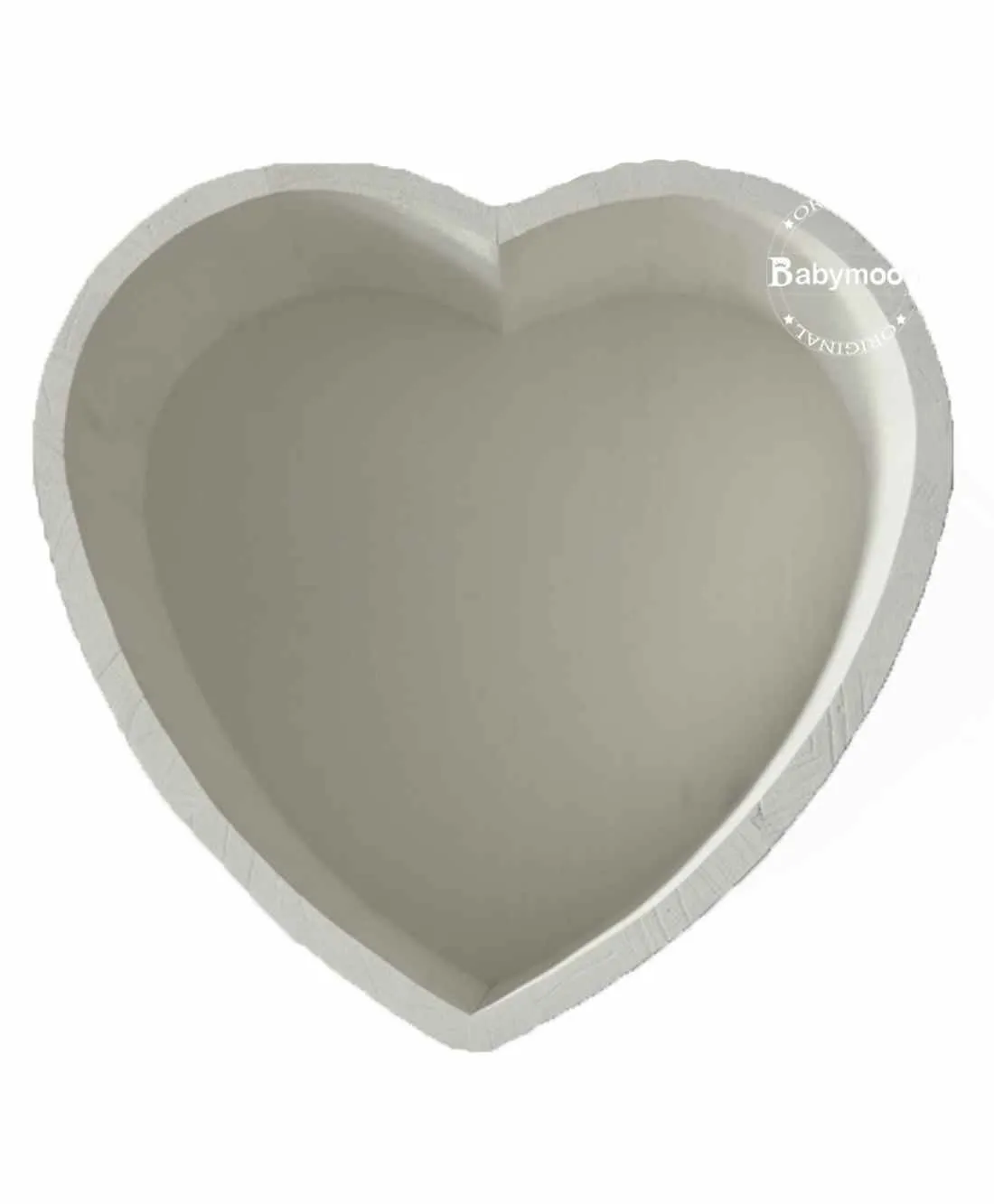 Babymoon Heart Vintage Rustic Bowl Wooden Photobooth Prop Furniture