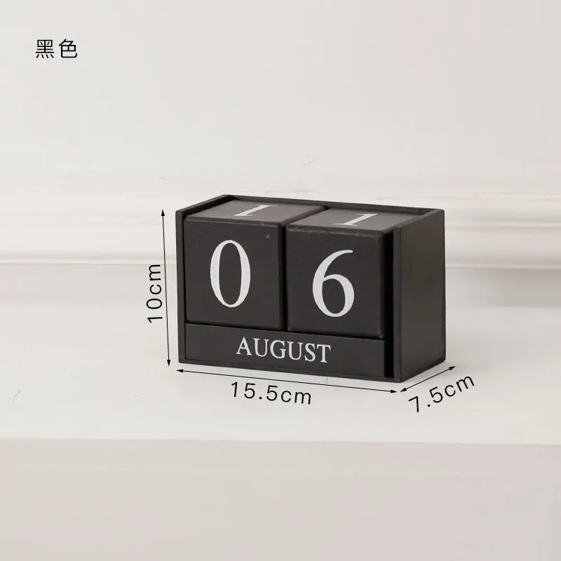 Babymoon Milestone Timeline Wooden Calendar Blocks | Add-ons | Baby Photoshoot Props | Black