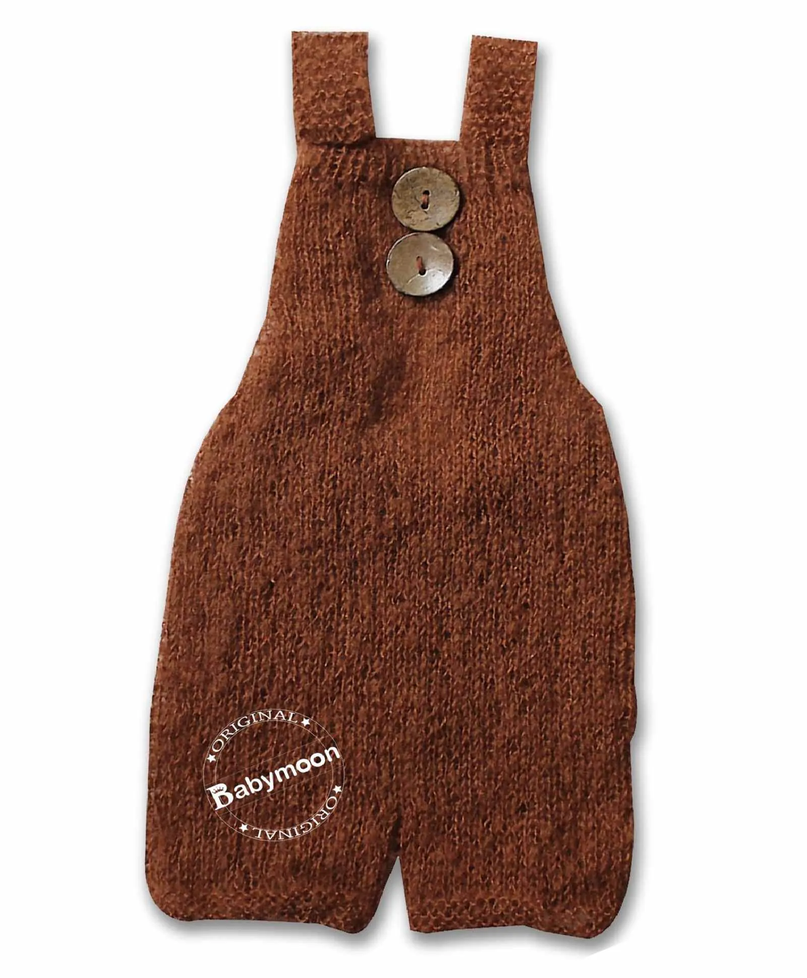 Babymoon Romper Outfit Photography Costume - Brown