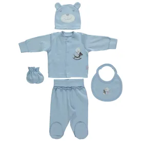 Bebetto Newborn 5-Piece Set Boxed (0-3mths)