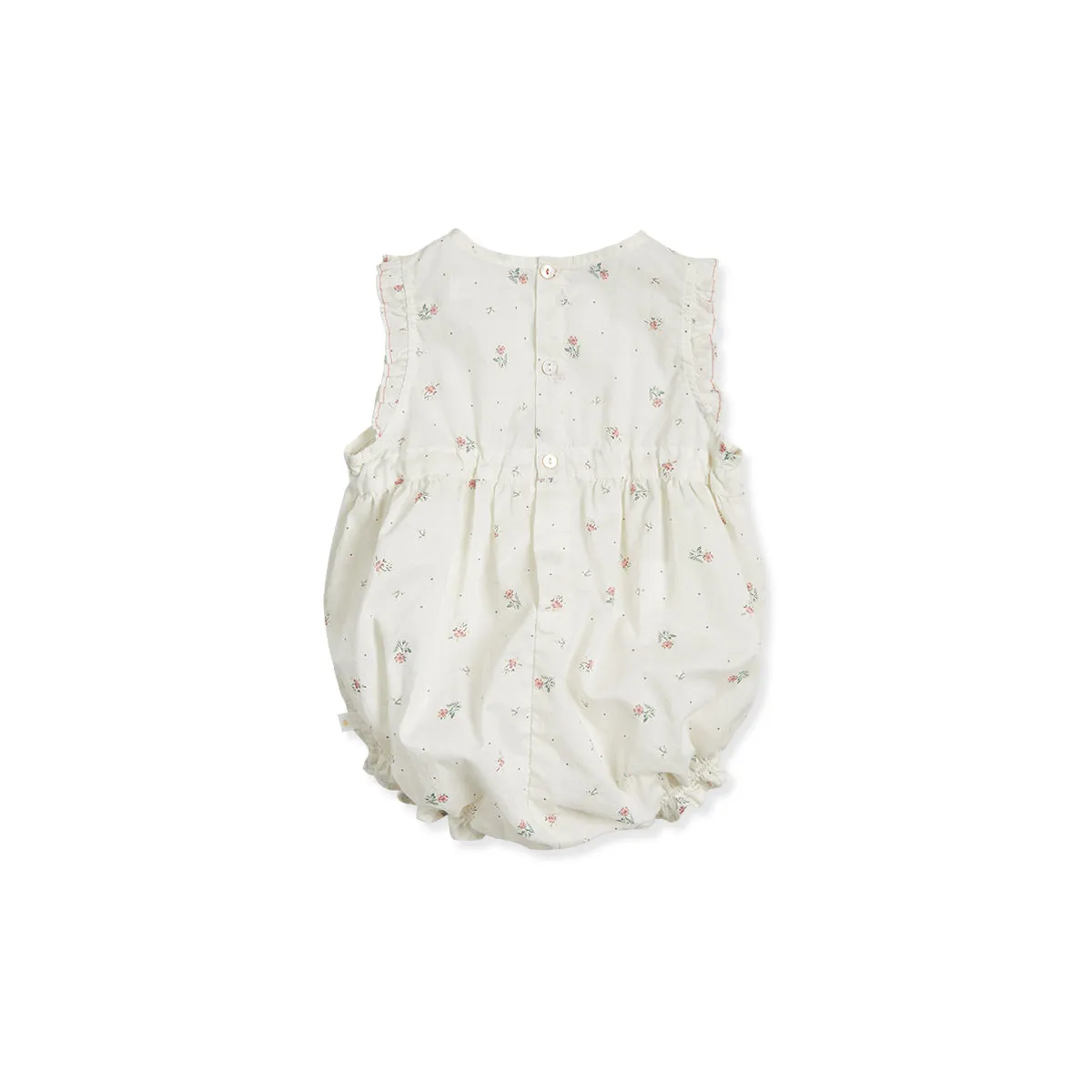 BNG24M45053-Cream BABY)Azalea Frill Romper