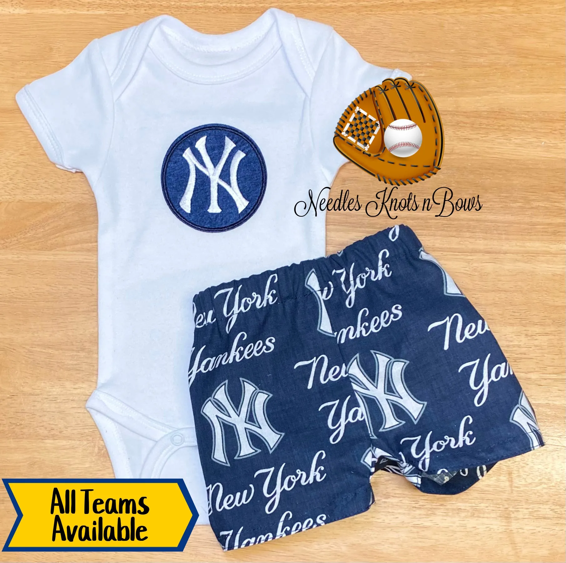 Boys New York Yankee's Baseball Outfit