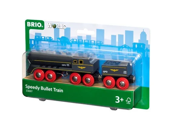 BRIO Train - Speedy Bullet Train 2 pieces 33697