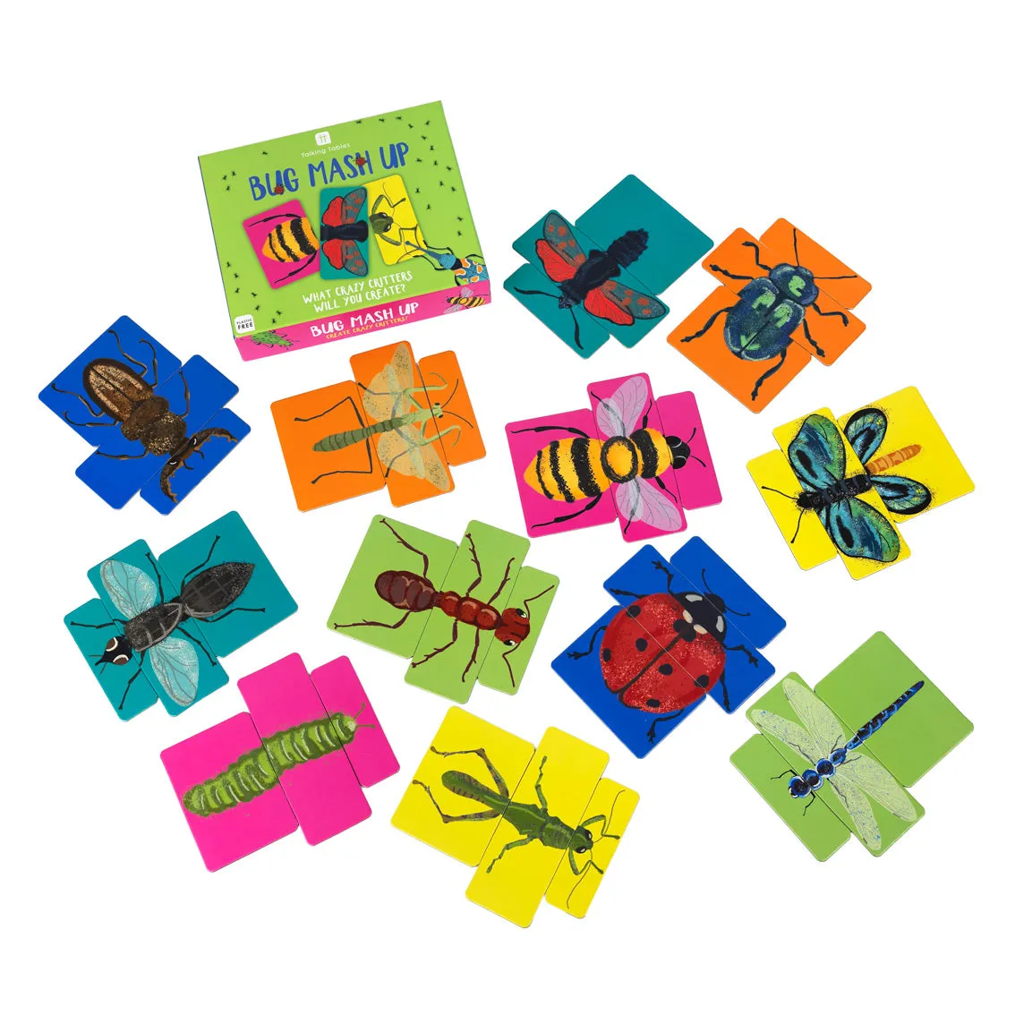 Bug Mash Up Family Card Game