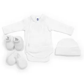 Cambrass Set Newborn 4pcs 711 Liso White