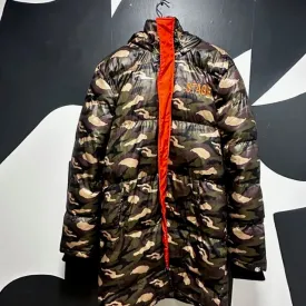 Camo Puffer Jacket | M