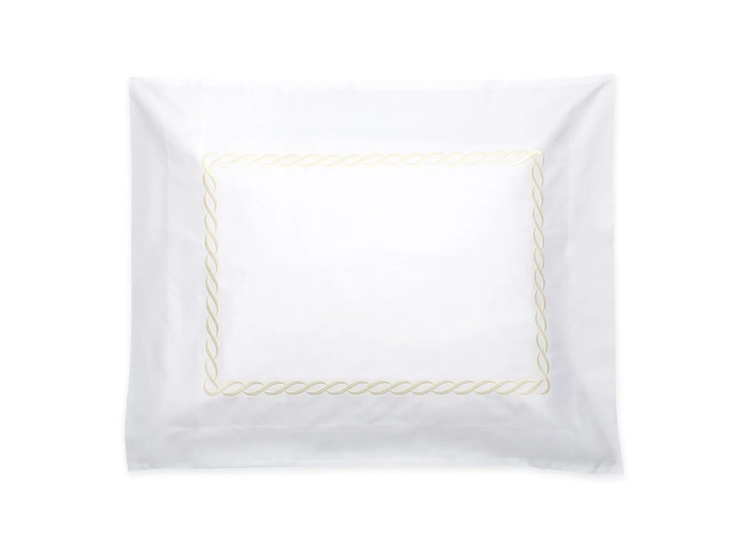 Classic Chain Bedding Ivory by Matouk