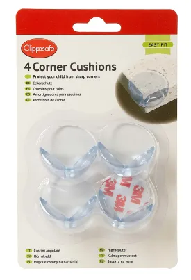 Clippasafe Corner Cushions Pack of Four