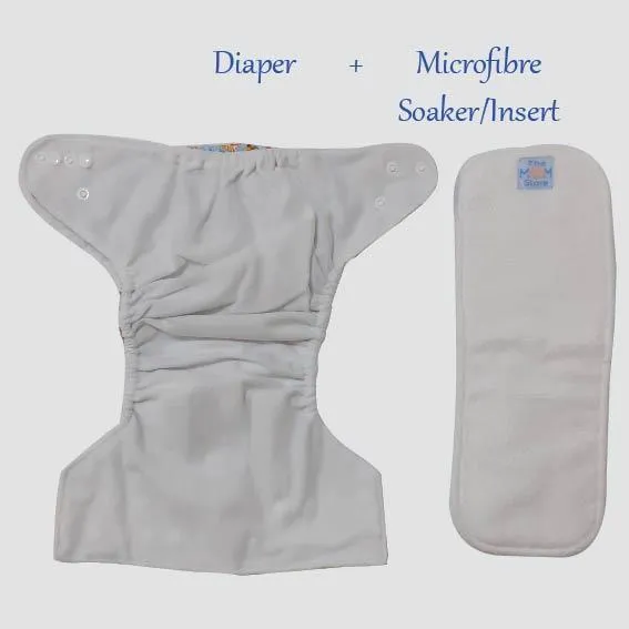 Combo of 3 Reusable Diapers - Option H