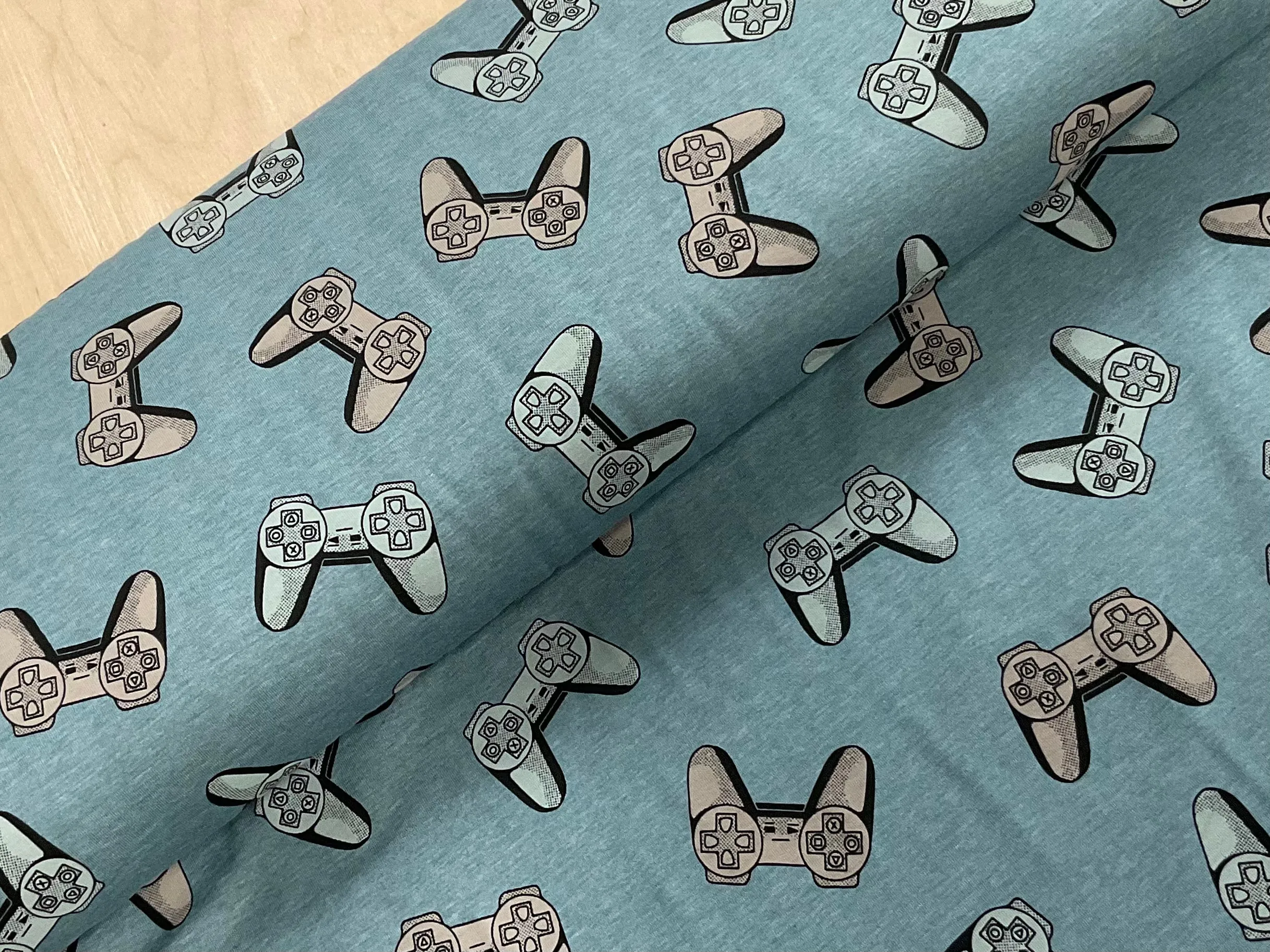 Controller Melange Cotton Jersey Fabric