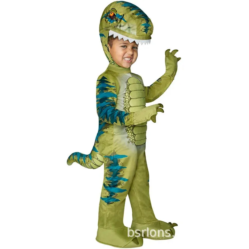 Dinosaur Kid Triceratops Party Game Dino Costumes