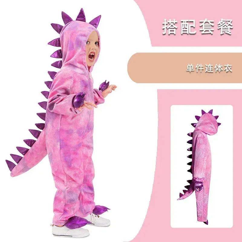 Dinosaur Kid Triceratops Party Game Dino Costumes