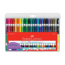 Faber-Castell Duo Tip Washable Markers