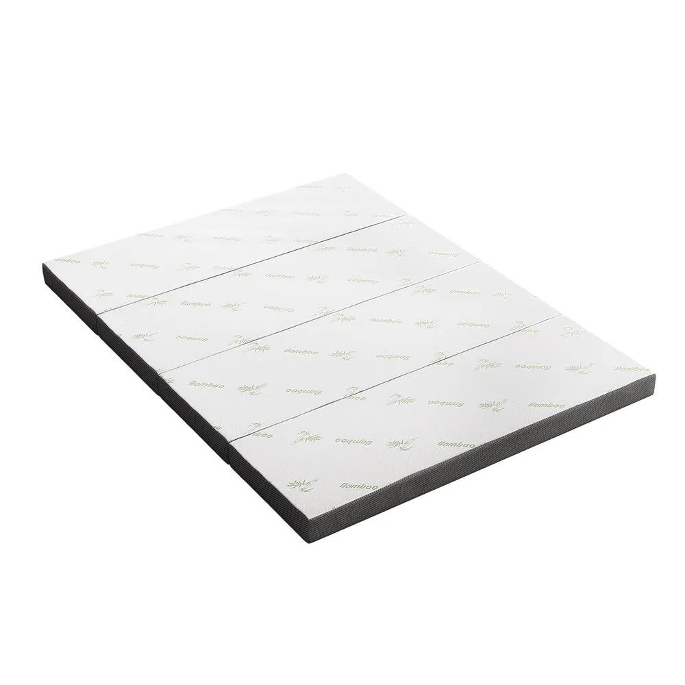 Foldable High-Density Foam Queen Mattress Bamboo - Giselle