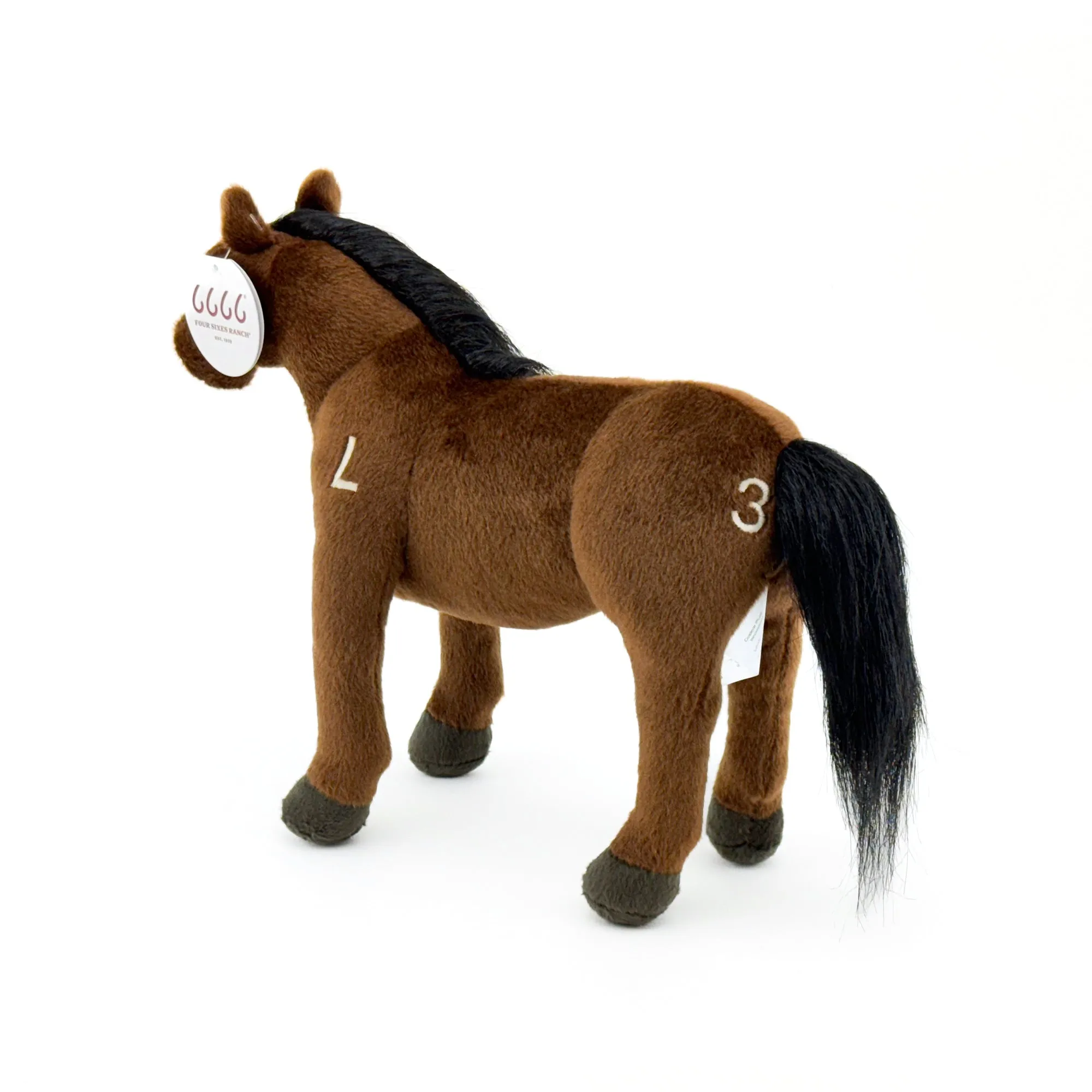 Four Sixes Ranch Plush Quarter Horse