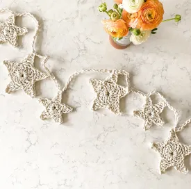 Giant Crochet Star Garland Kit