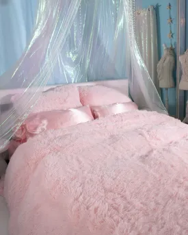 Gigi Fluffy Pink Duvet