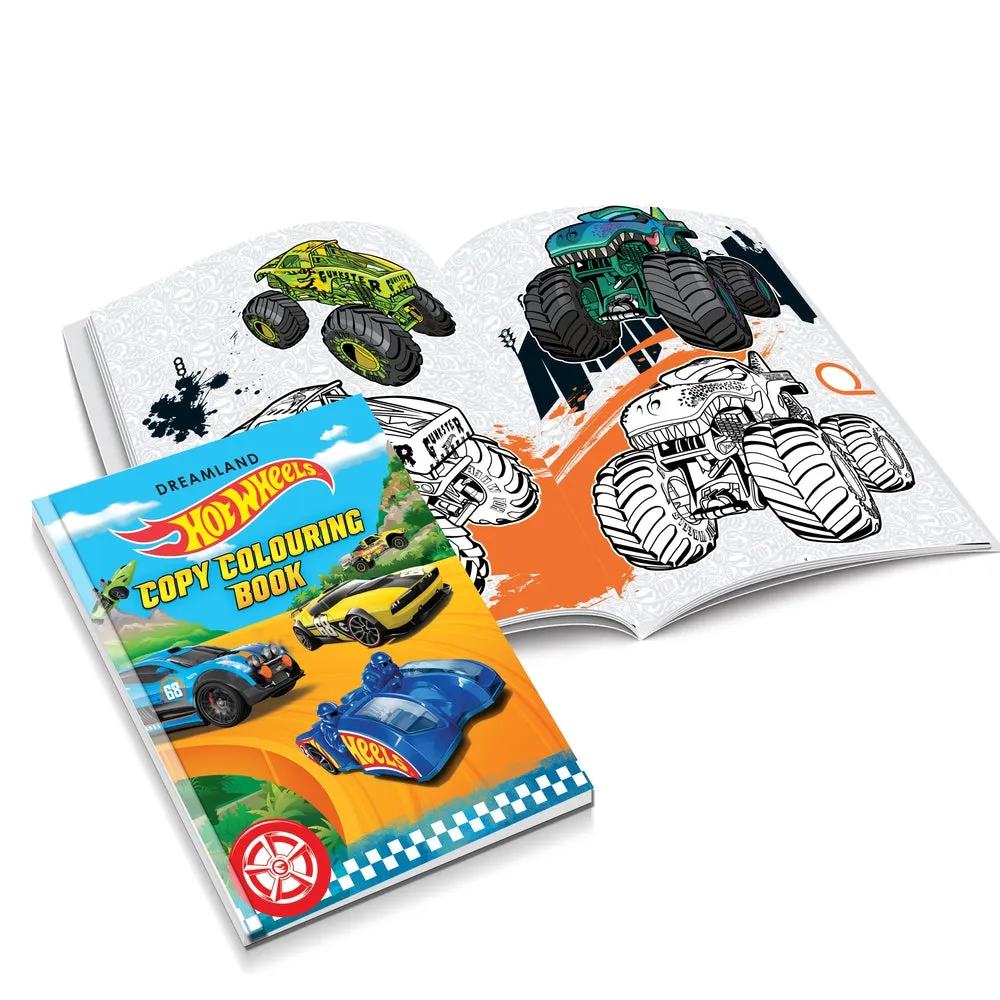 Hot Wheels Colouring and Activity Books Pack ( A Pack of 4 Books)