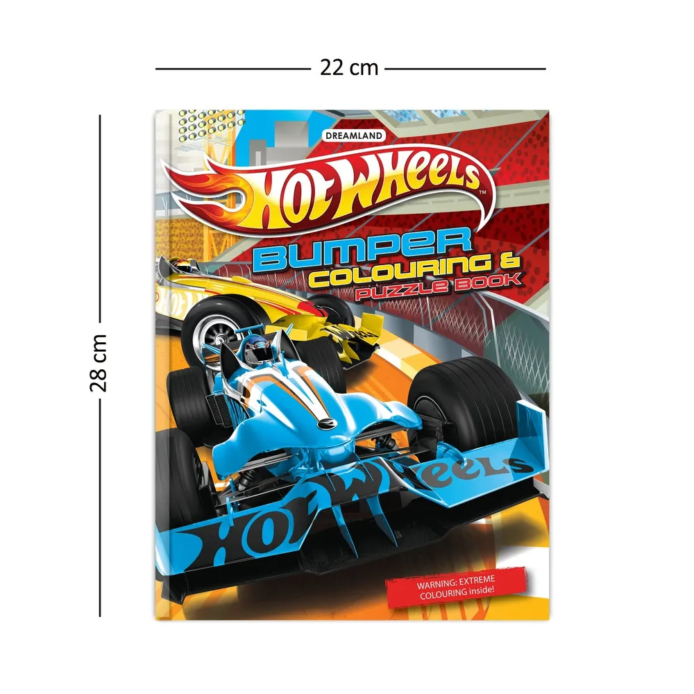 Hot Wheels Colouring and Activity Books Pack ( A Pack of 4 Books)