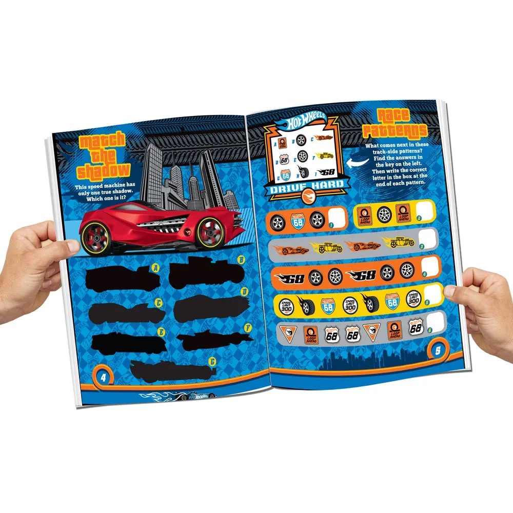 Hot Wheels Colouring and Activity Books Pack ( A Pack of 4 Books)