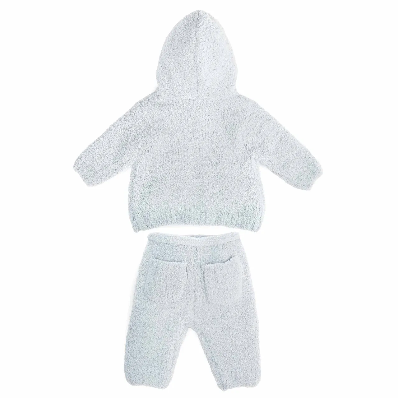 Ice Blue Baby Hoodie & Pant Set