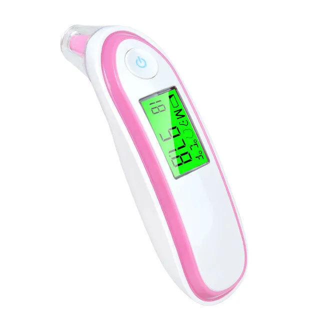 Infrared baby Thermometer Non-contact LCD Digital Ear & Forehead Laser Body Temperature Baby adult medical fever Thermometer