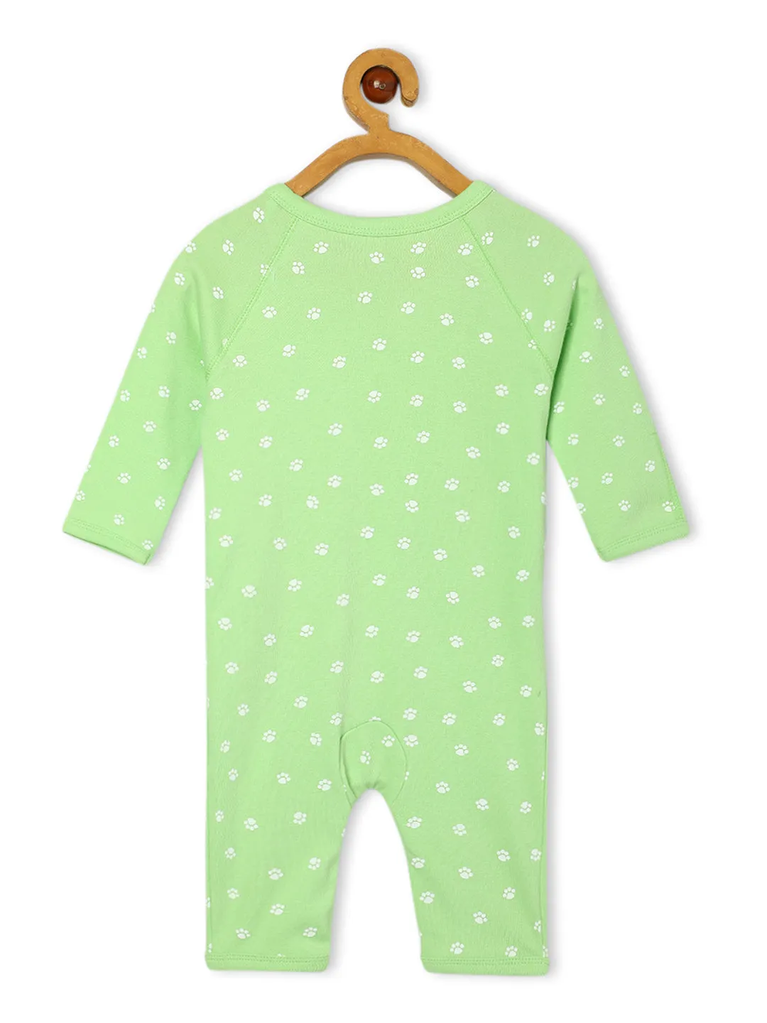 Jabla Infant Romper Combo Of 3: Dinos On The Round- Foxier Than The Fox-Staying Pawsitive