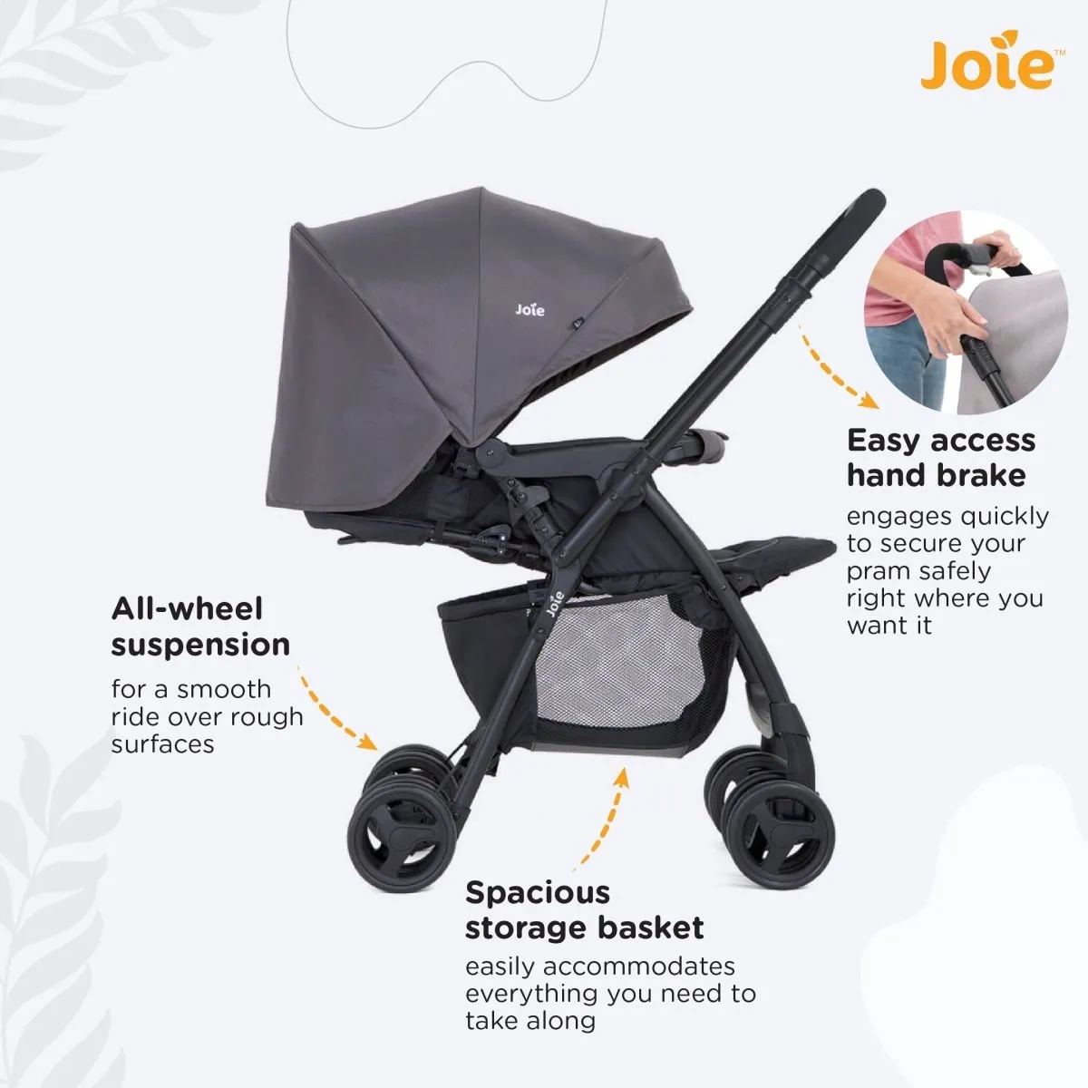 Joie Mirus Stroller- Ember