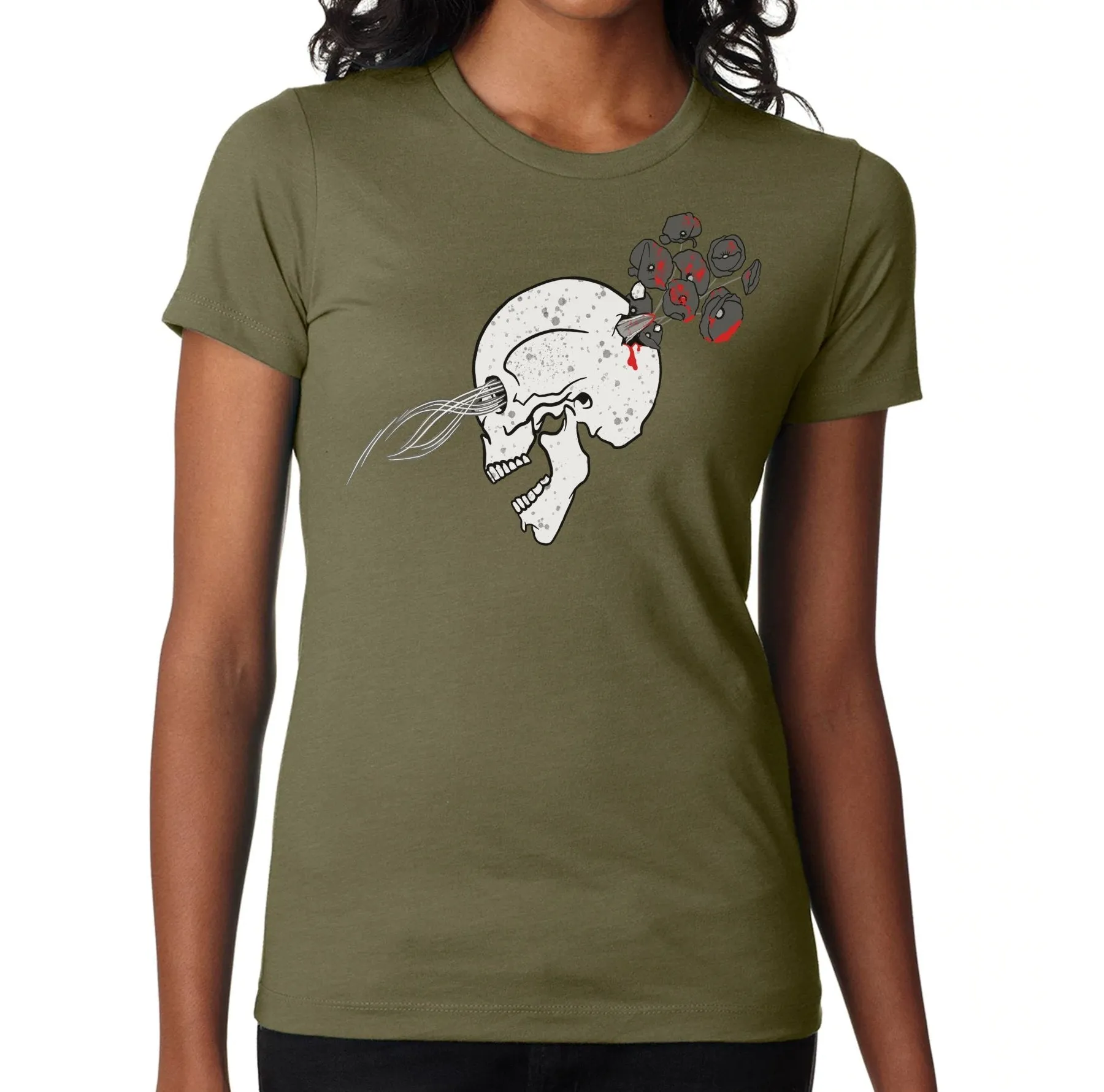 Ladies Beautiful Mist Sniper Skull