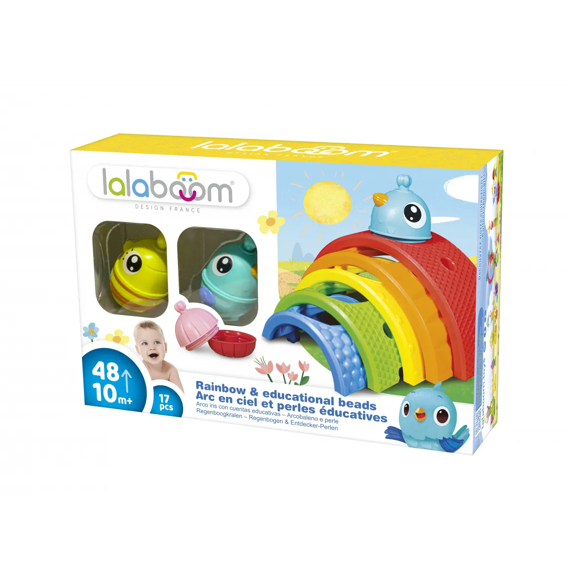 Lalaboom Rainbow Arches & Educational Beads BL721