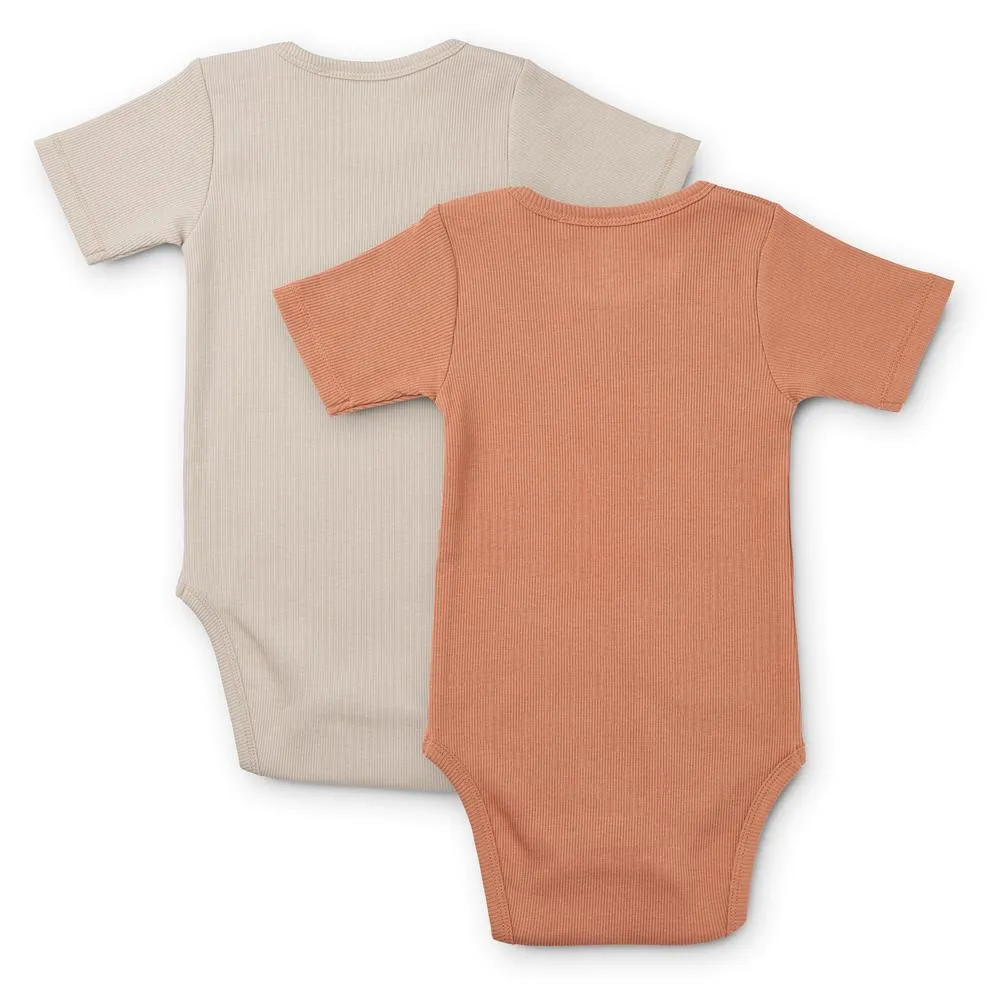 Liewood Yanni Body Shortsleeve 2-pack | Tuscany Rose Sandy Mix