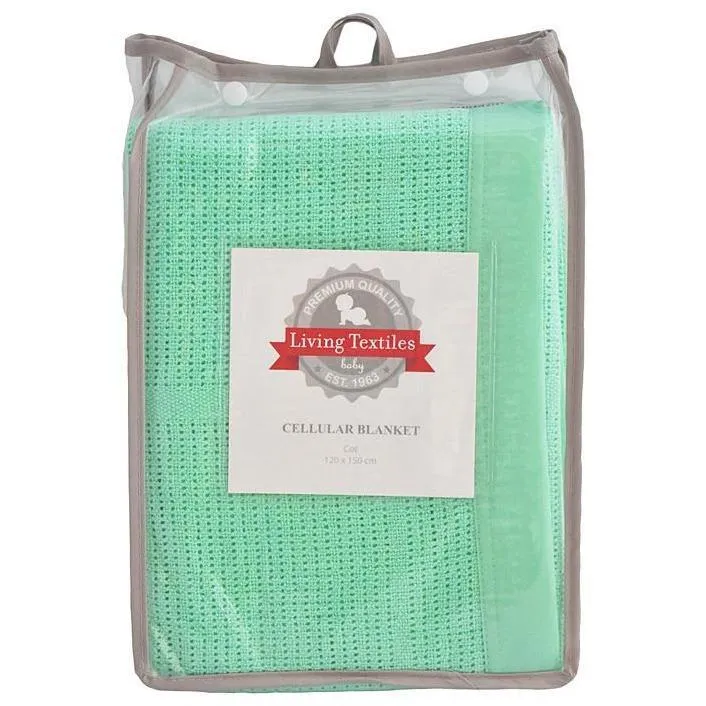 Living Textiles Cot Cellular Blanket