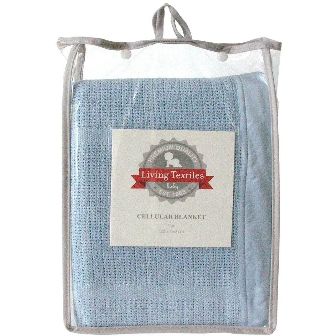 Living Textiles Cot Cellular Blanket