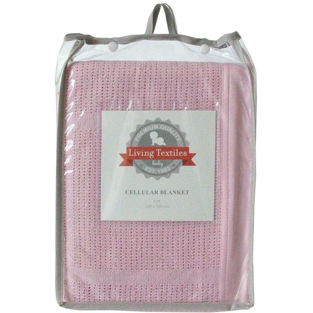 Living Textiles Cot Cellular Blanket