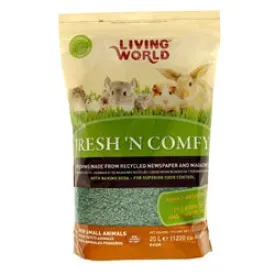 Living World Fresh 'N Comfy Bedding - 20 L (1220 cu in) - Green