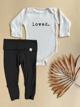 Loved. - Black Leggings Outfit Set Bundle