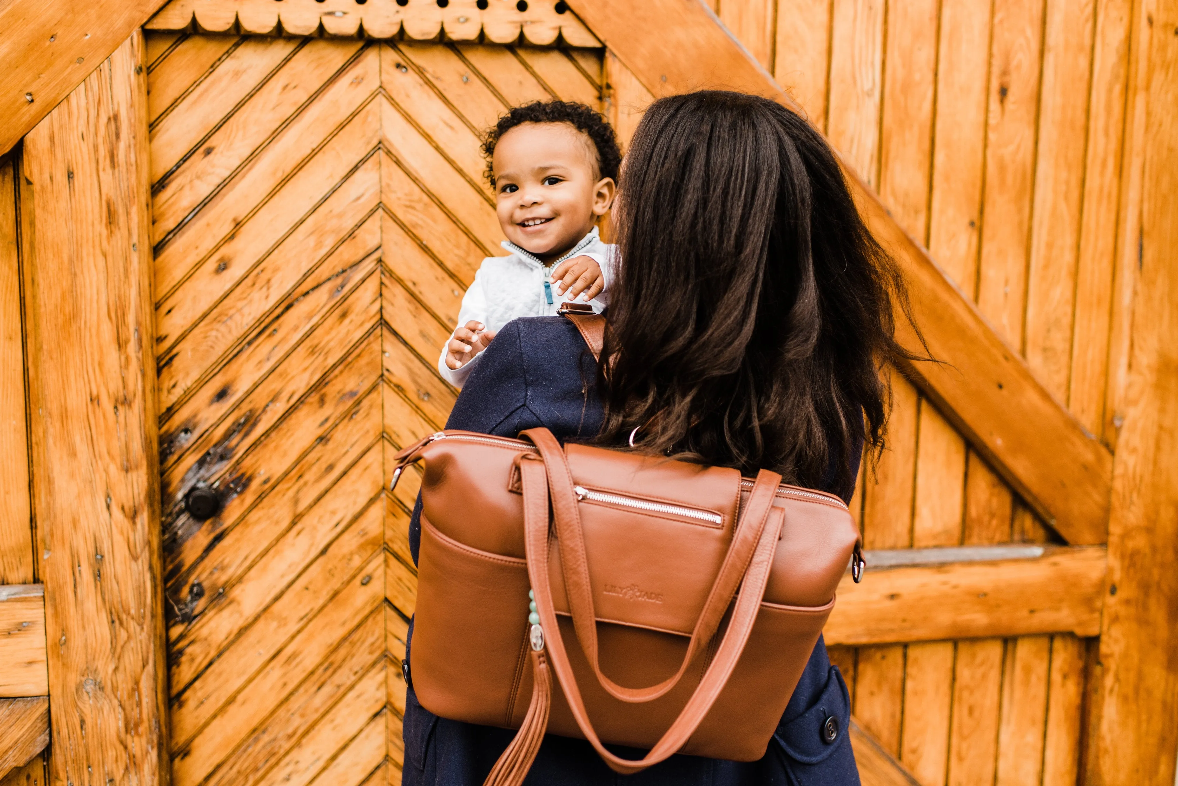 Madeline Convertible Tote (Leather)