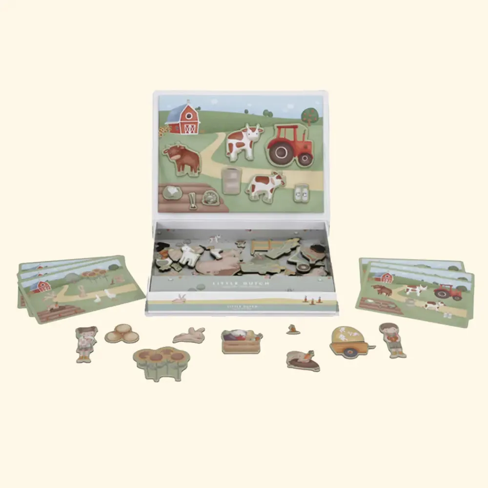 Magnetic Playboard Box Little Farm