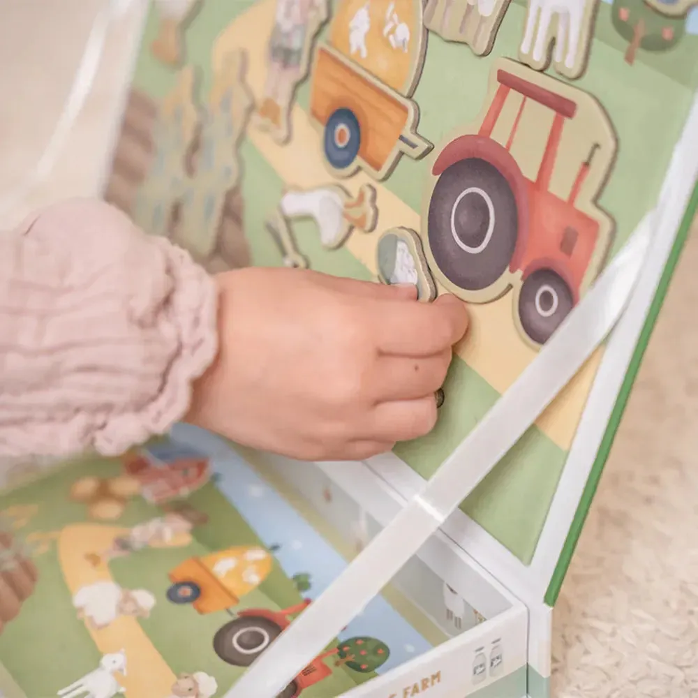 Magnetic Playboard Box Little Farm