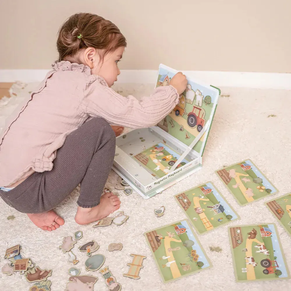 Magnetic Playboard Box Little Farm