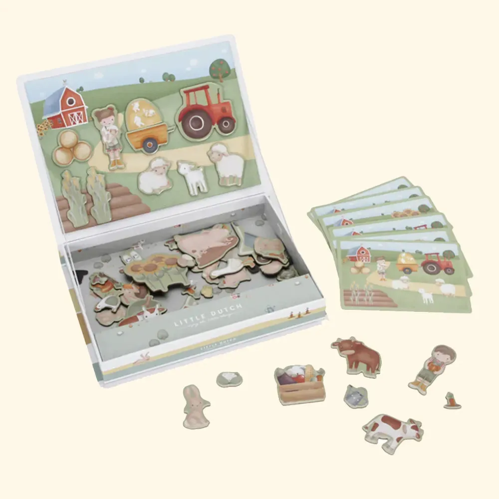 Magnetic Playboard Box Little Farm