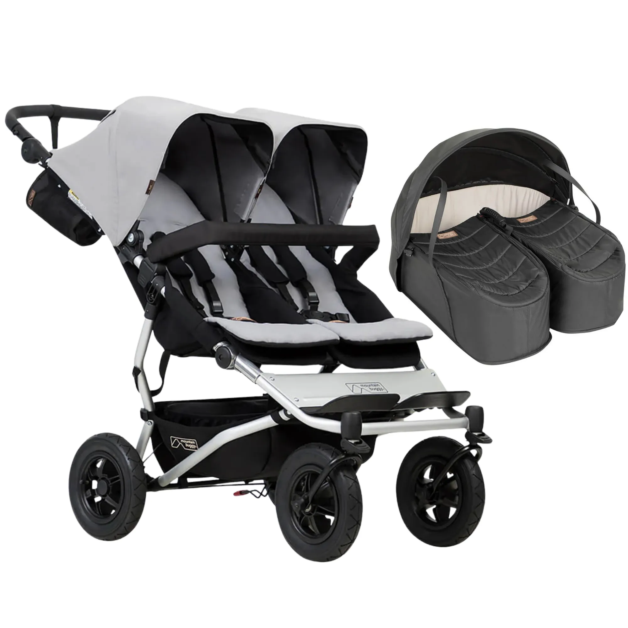 Mountain Buggy duet™ buggy and cocoon™ for twins bundle