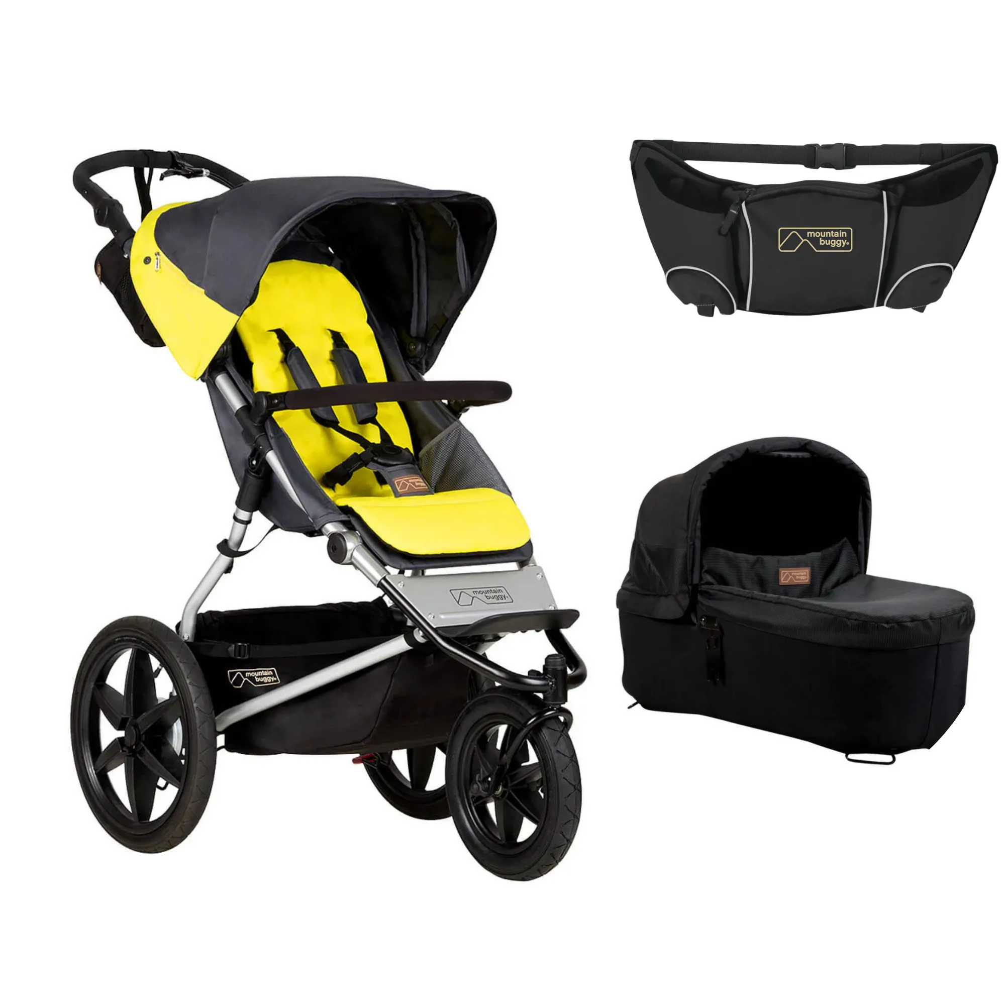 Mountain Buggy Terrain   Carry Cot FREE buggy pouch