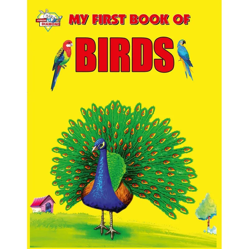 My First Picture Books (Set of 3 Books) |Numbers 1-50 |Birds |ABC Picture Dictionary