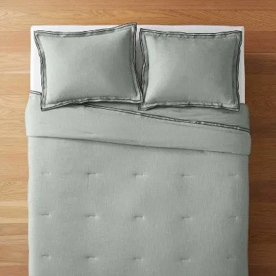 New - Threshold Studio McGee Cotton Slub Comforter Set