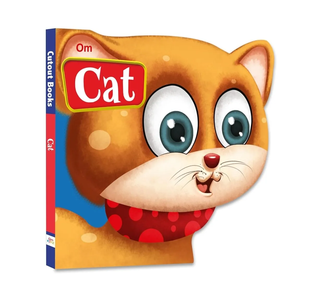 Om Books International Cat  ( Animals and Birds )- Cutout Board Books